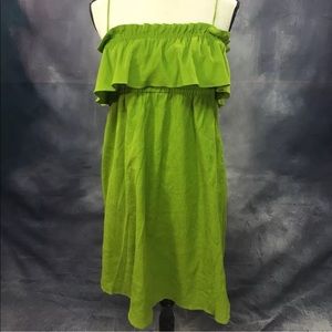 Banana Republic Dress Ruffle Layer 100% Cotton